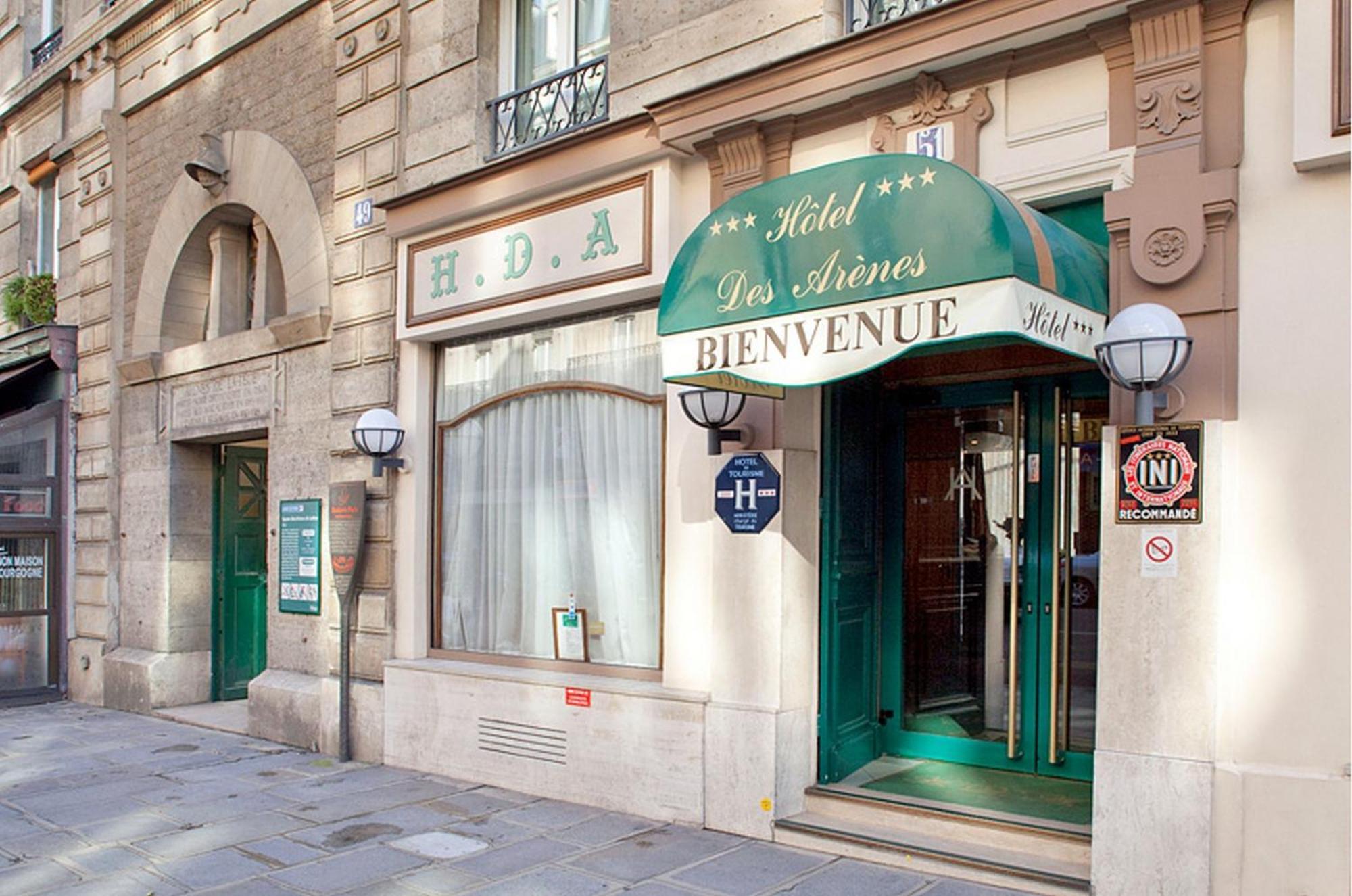 Hotel Des Arenes Paris Dış mekan fotoğraf